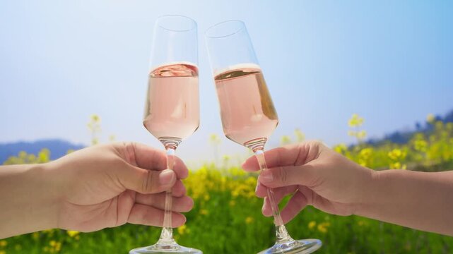 Celebrating Love and Friendship in the Golden Flower Field