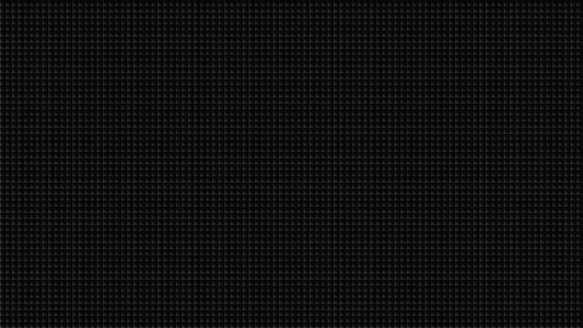 Vector illustration of a dark minimalist pixel grid background representing structured big data networks and IT infrastructure.
