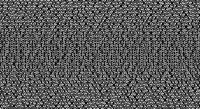 Vector illustration of a dense monochrome grain pattern resembling digital noise or big data particles for science and crypto tech.