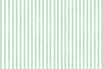 Fototapeta premium 水彩みどりの手描きストライプ背景 間隔狭め Adobe Illustrator Artwork 