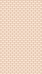 Fototapeta premium Subtle Beige Geometric Pattern Background vector illustration