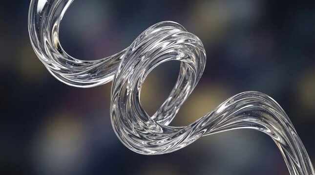 Soft Wave Patterns Glass Effect Create an Abstract Background in Light Colors