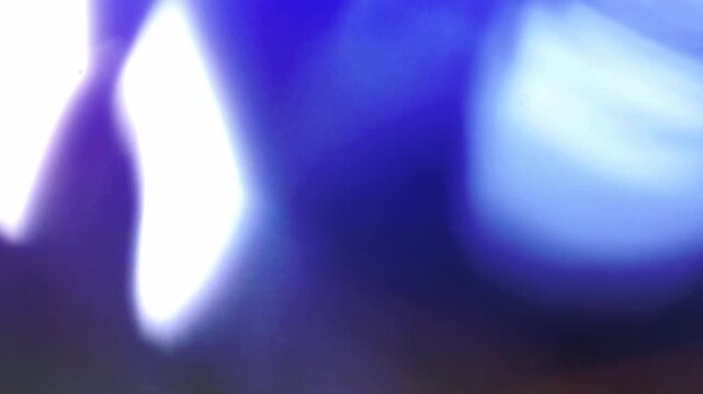Cinematic Blue Purple Light Leak Transition &ndash; Prism Glow Overlay Abstract Film Effect 4K 5s