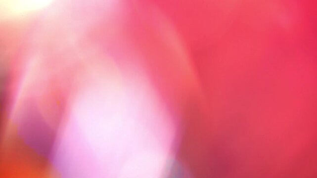 Dreamy Pink White Light Leak Overlay &ndash; Soft Glow Transition Romantic Beauty Background 4K 5s