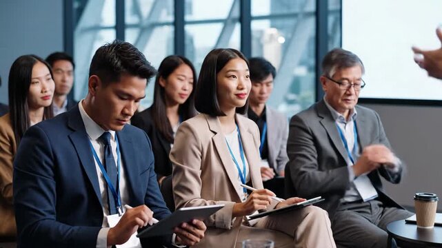 Corporate training session for employee development