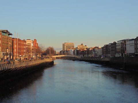 Sunset in Dublin - Ireland