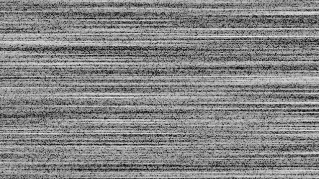 static noise glitch tv screen distortion no signal effect. white overlay texture pattern. retro television damaged look. vintage style animation. tv snow background. 4k seamless loop.