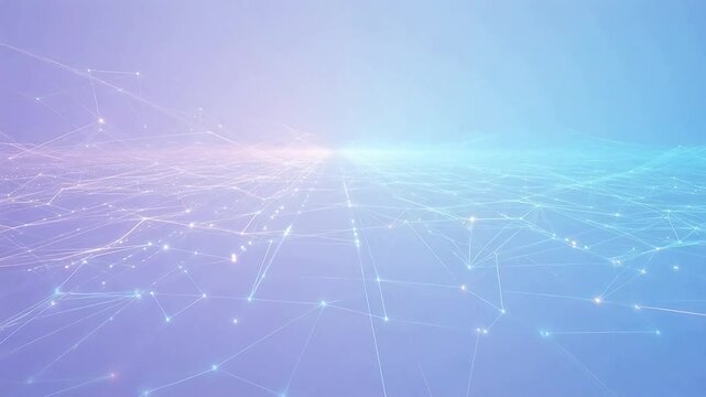 Abstract digital network pattern