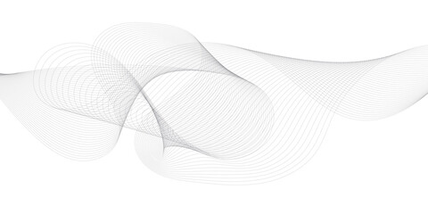 Fototapeta premium Abstract wave pattern with multiple curved lines. Vector eps10