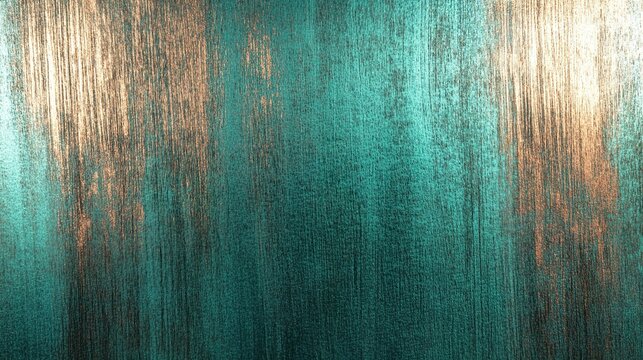 abrasion. Close-up of brushed copper texture with visible patina and directional lighting. safety posters, maintenance manuals, designed for industrial assembly lines and welding operations.