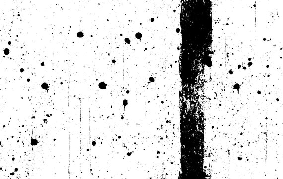 Grunge vector is black and white. Abstract monochrome texture of chips, dirt, scratches, stain. vector eps10