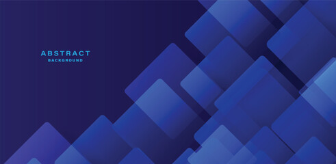 Obraz premium Abstract diagonal geometric lines on blue dot background. Technology digital futuristic concept. Suit for business, website, corporate, poster, presentation, cover, flyer, brochure, banner