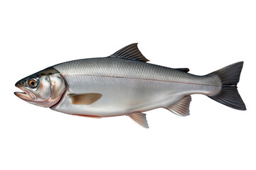 Fototapeta premium Fresh raw aquatic fish for gourmet cuisine, an ingredient for healthy organic cooking, transparent background