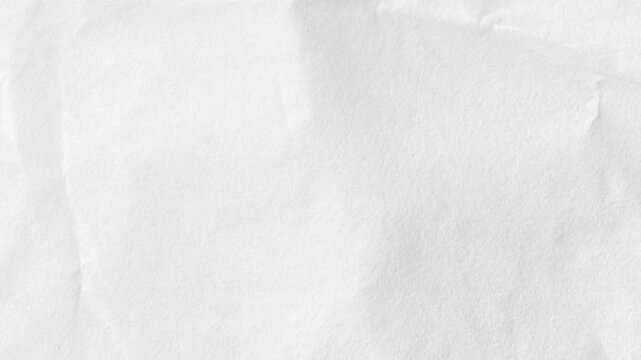 Stop motion animation of white crumpled paper unfolding and folding on black background, transition overlay reveal.