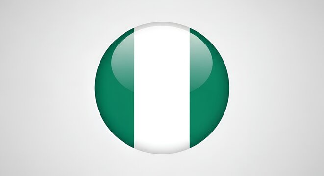 Nigeria flag icon symbol country.