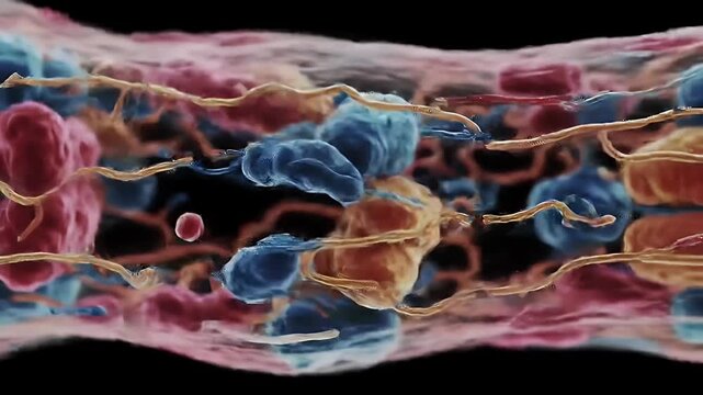 Blood Clot Structure.