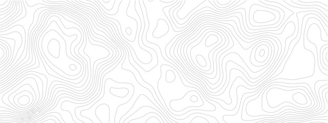 Abstract topographic map background seamless contour line pattern great for presentations and geographic themes © Romana