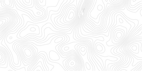 Abstract topographic map background seamless contour line pattern great for presentations and geographic themes © Romana