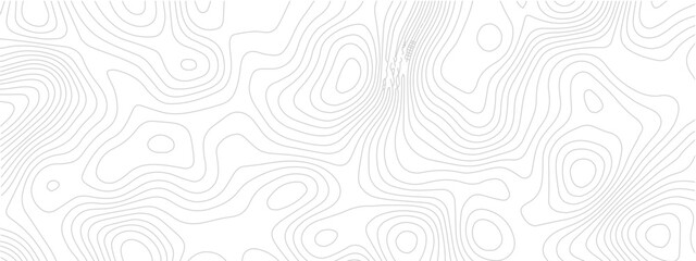 Abstract topographic map background seamless contour line pattern great for presentations and geographic themes © Romana