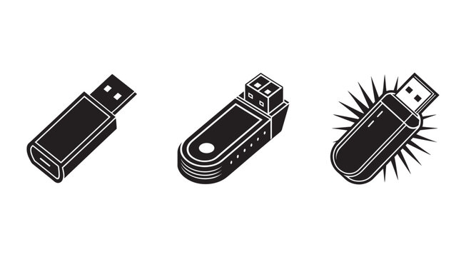 Usb flash drives in different styles and designs for data storage and transfer  various usb drives