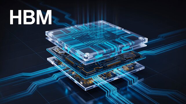 High bandwidth memory chip with advanced semiconductor technology and data processing concept