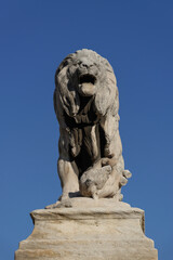 Obraz premium Lion du Palais Longchamps à Marseille