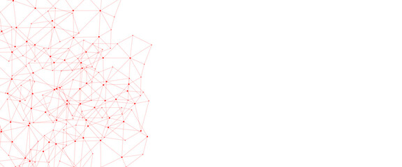 Obraz premium Vector digital futuristic technological with global connection with global lines and dots abstract..