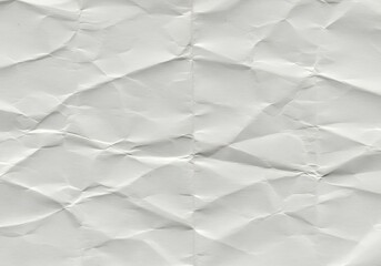 Obraz premium Crumpled Paper Texture: Shades of White