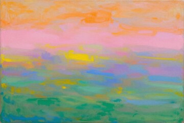 Fototapeta premium a colorful abstract painting on a white background