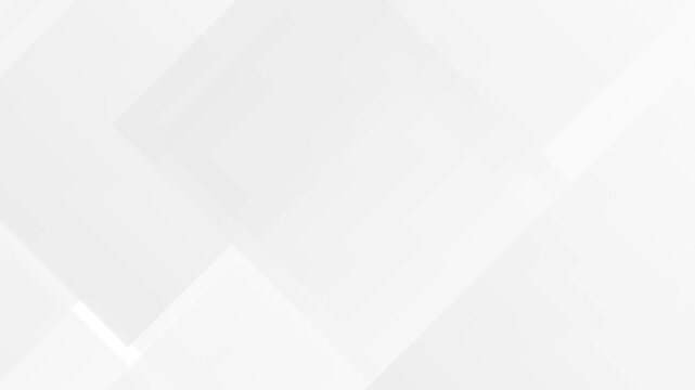 Geometric shapes overlap in a modern abstract background with gray tones and sharp lines.