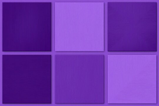 a set of four purple backgrounds with a white border