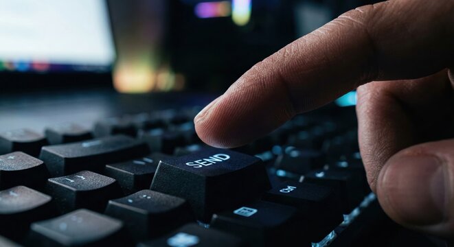 Job search application send button final click job search submission opportunity employment vacancy hiring process resume cv recruitment decision candidate action worker career transition options.