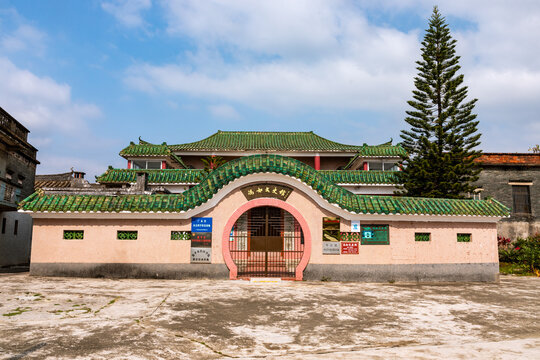 Traditional Chinese Temple in Enping, Guangdong Province, China