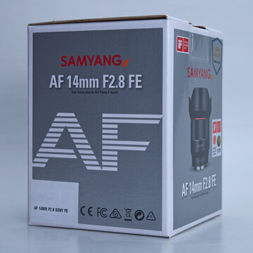 Samyang Objektivkarton