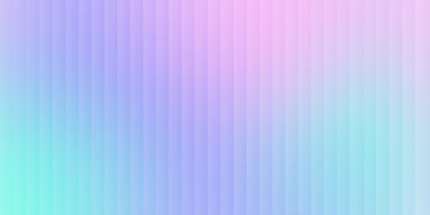 Obraz premium Soft pastel background with pink and cyan vertical stripes and light glow