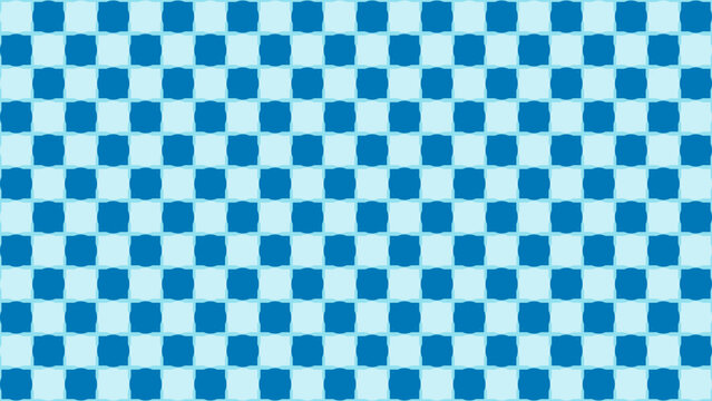 Blue Checkered Pattern Background vector background
