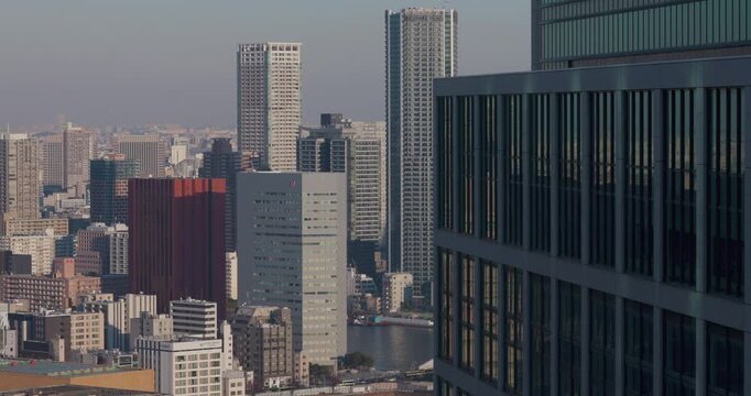 Shiodome Tokyo Japan Buildings and Skyscrapers