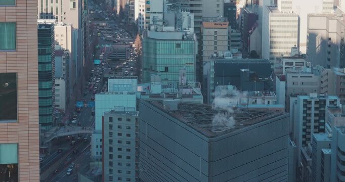 Shiodome Tokyo Japan Buildings and Skyscrapers