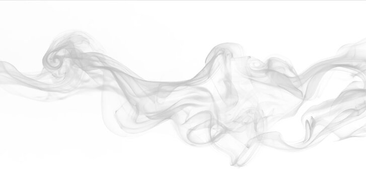 Whirling smoke trails with smooth gradient, soft transparent layers, and flowing motion. vector
