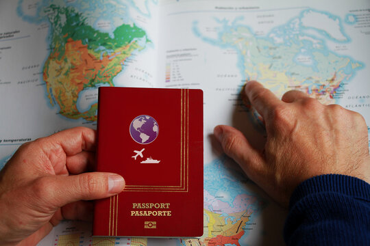 Visado y pasaporte para viaje 