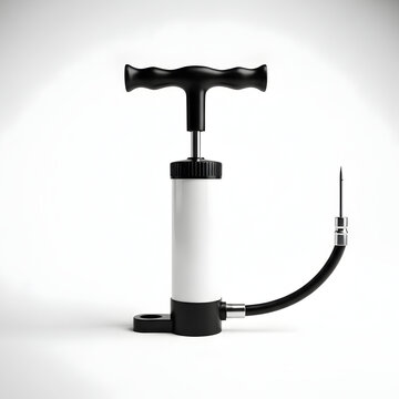 Manual air pump for inflating objects with precision