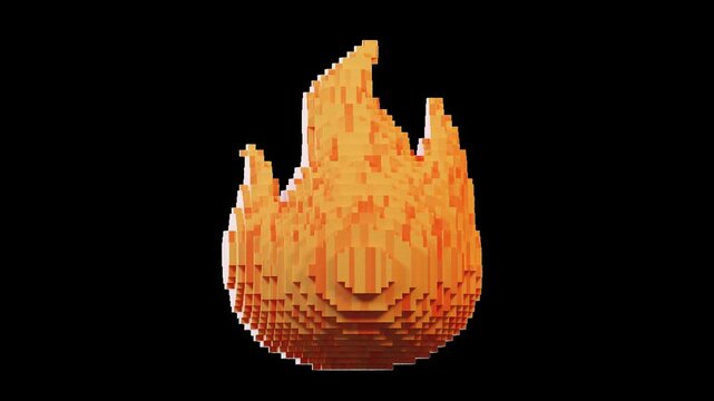 Pixel Fire 4K