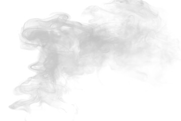 Light smoke stream with soft edges and smooth motion flow, perfect for overlays and visual effects. vector © Romstock