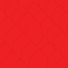 abstract background with red squares, Red Geometric Scale Pattern © Farhana
