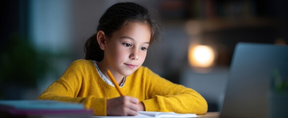 Naklejka premium In-depth home study times boost tailored learning results effectively