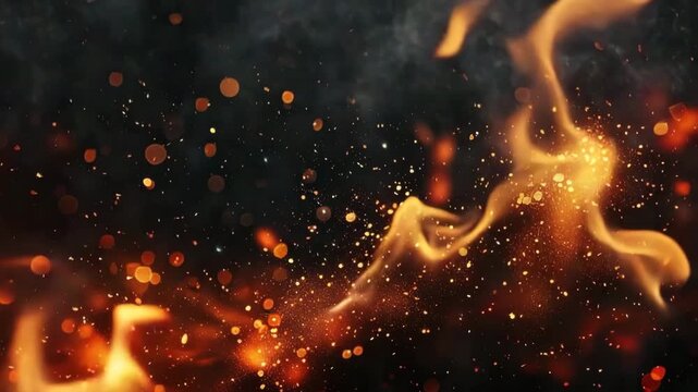 Texture bright hot fire for design natural abstract color background