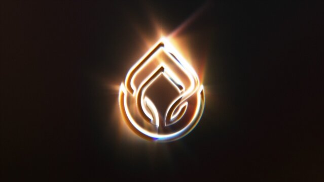 Light Streaks Logo Reveal