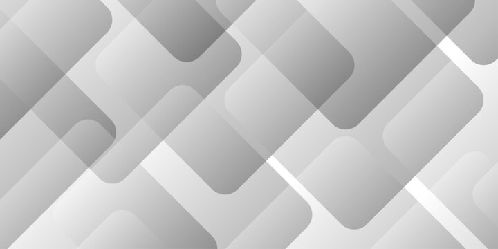 Abstract gradient gray geometric background suitable for websites, banners. White abstract template. Modern elegant white gray banner with creative design. Vector abstract graphic triangle.