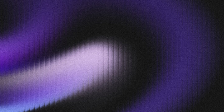 A moody abstract background featuring a grainy purple gradient, soft light streaks, and subtle vertical glass grooves.
