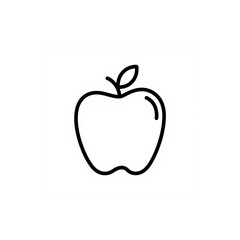 Fototapeta premium red apple on white background